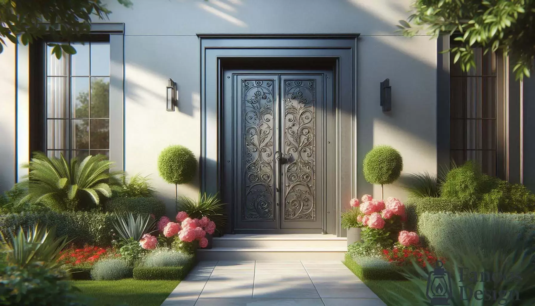 روشی که یک درب ورودی آهنی می تواند جذابیت و امنیت خانه شما را افزایش دهد