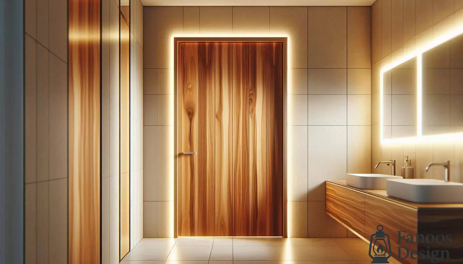 جذابیت و مزایای ماندگار درب های سرویس چوبی