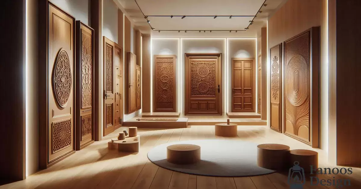 ظرافت بی انتها درب های چوبی مدرن
