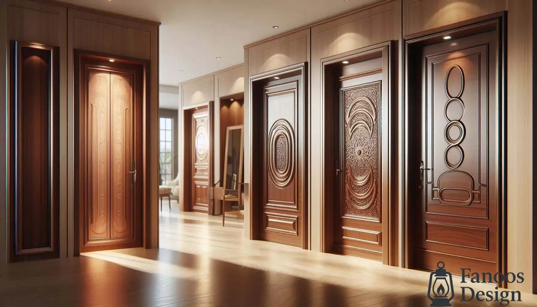 ظرافت بی انتها درب های چوبی مدرن 13 ظرافت بی انتها درب های چوبی مدرن