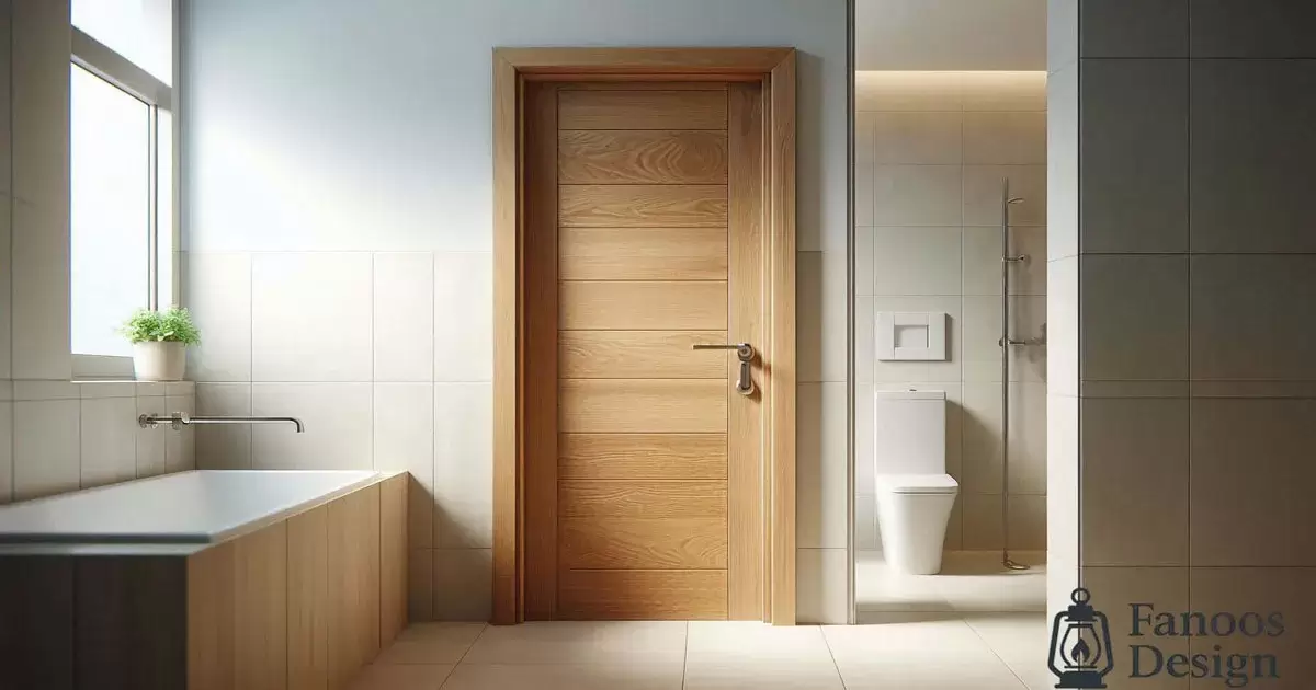 ظرافت جاودانه درب های سرویس چوبی