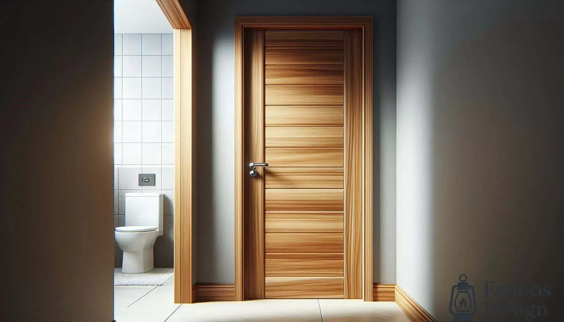 درب های سرویس چوبی