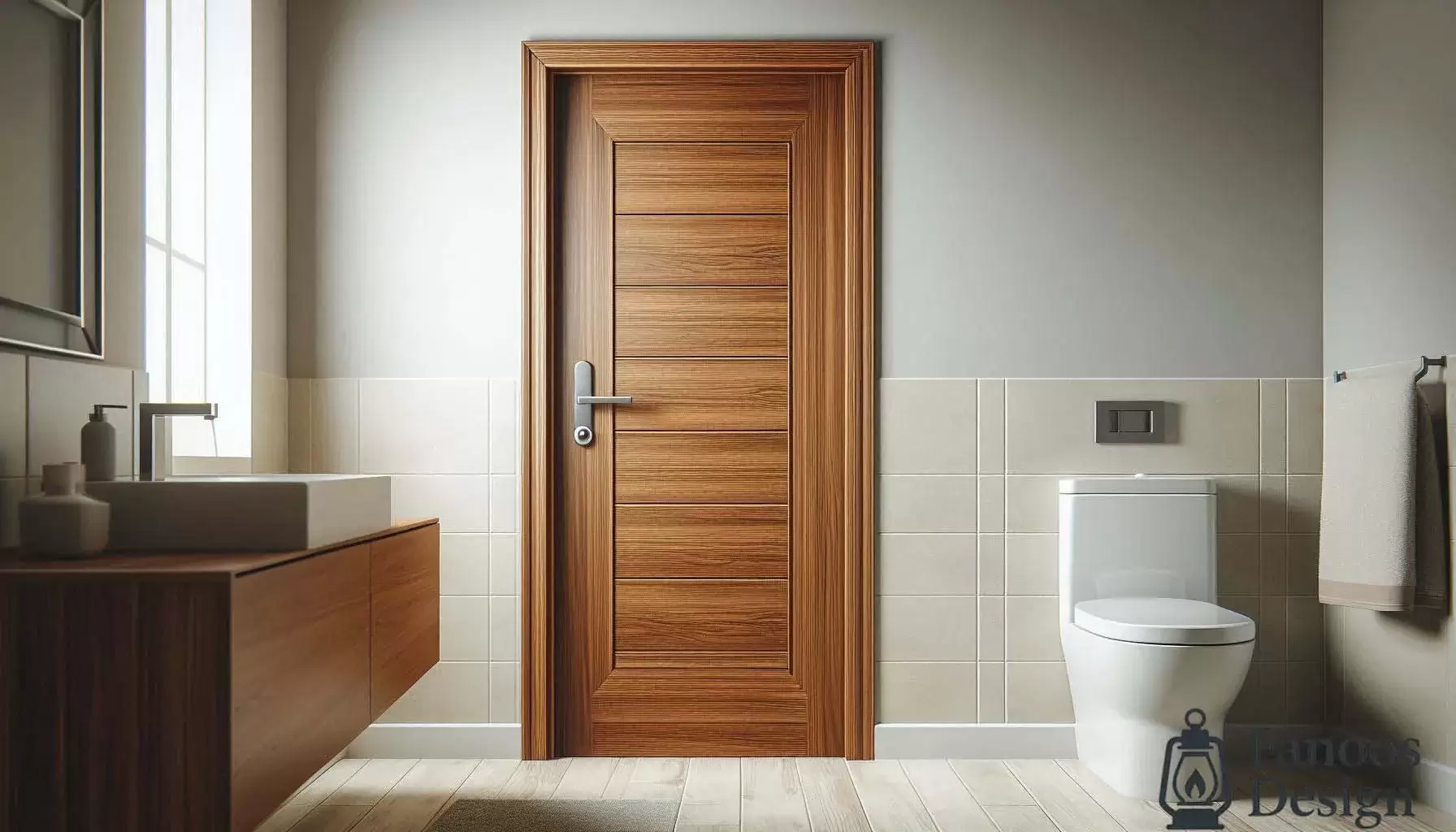 درب های سرویس چوبی