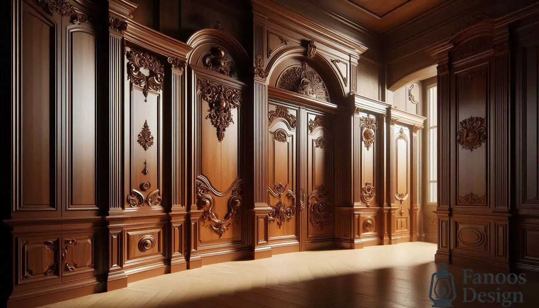 ظرافت بی انتها درهای چوبی لوکس