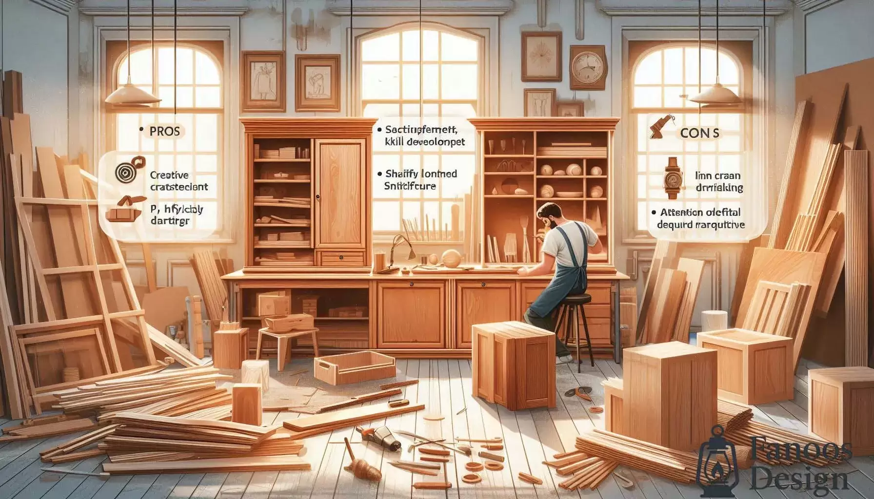 مزایا و معایب شغل کابینت سازی 3 مزایا و معایب شغل کابینت سازی