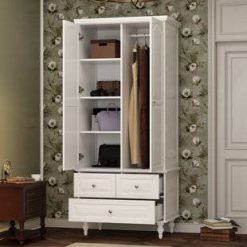 کمد ام دی اف کد 7815 3 ArvilArmoire 2 1 | فانوس دیزاین تولید کننده انواع درب اتاق ، ضد سرقت، درب ورودی و ضد آل