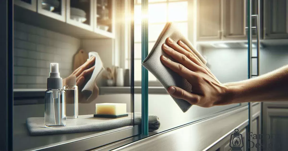 چگونه خط و خش کابینت گلاس را از بین ببریم؟ 6 چگونه خط و خش کابینت گلاس را از بین ببریم؟