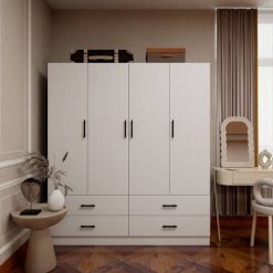 ارزانترین کمد لباس ام دی اف کد 8066