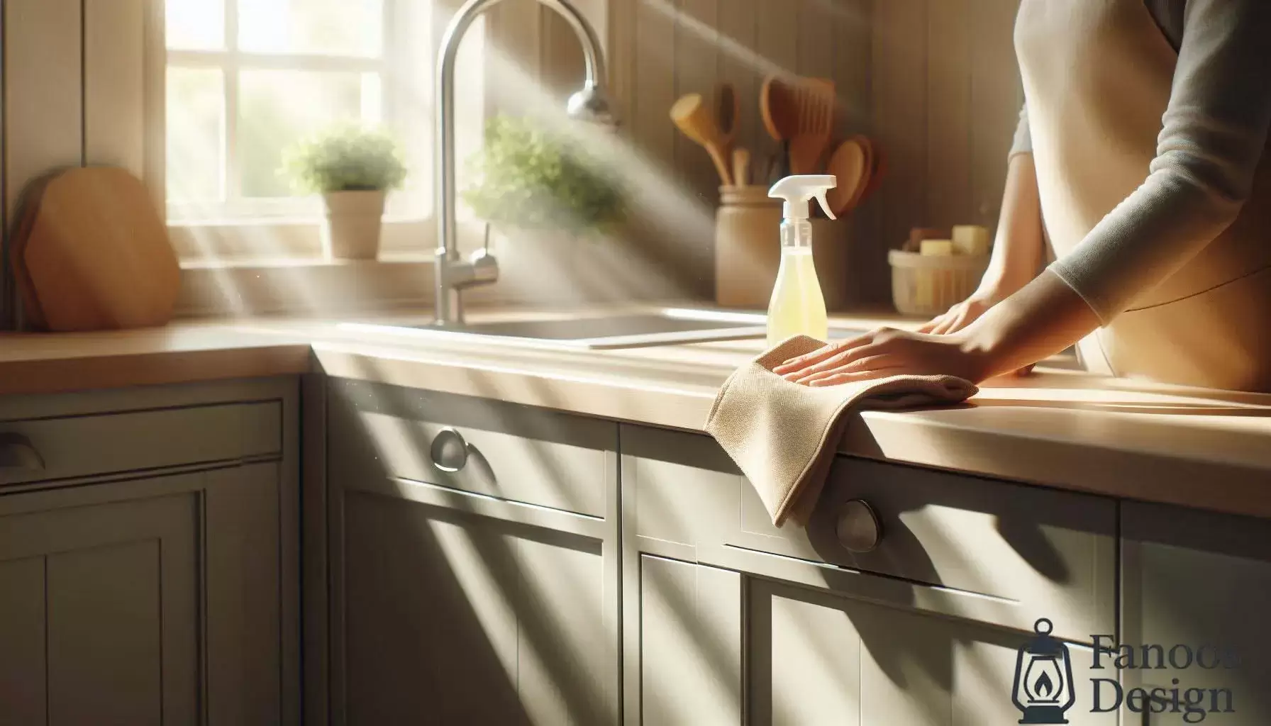 راه حل‌های خانگی ساده و موثری برای تمیز کردن کابینت‌های ام دی اف در منزل