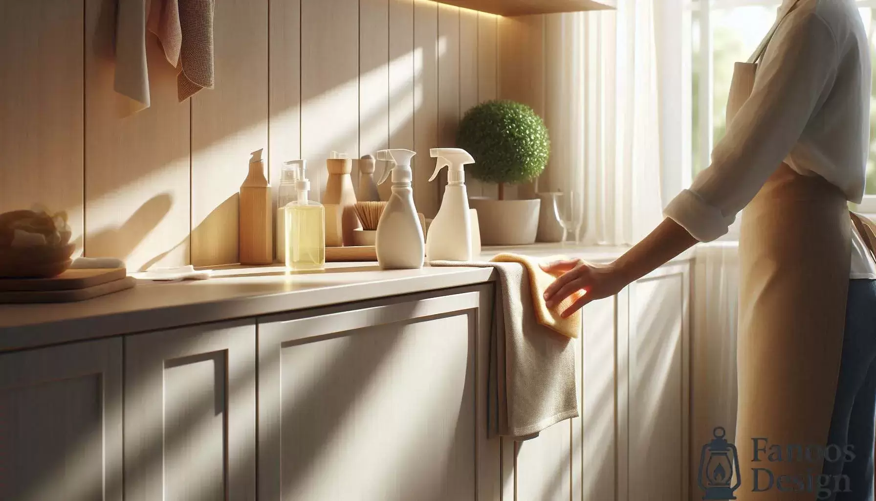 راه حل‌های خانگی ساده و موثری برای تمیز کردن کابینت‌های ام دی اف در منزل