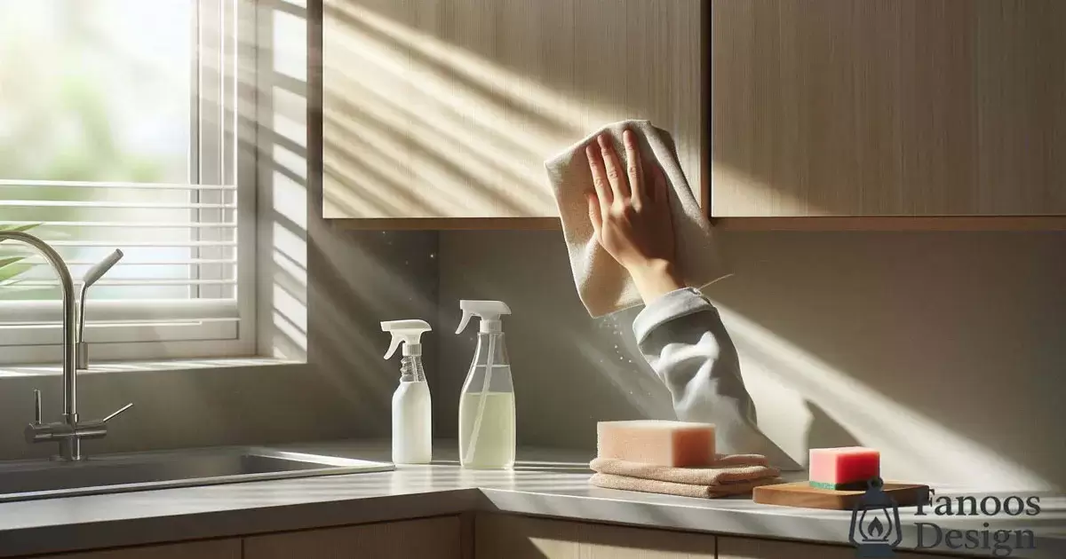 راه حلهای خانگی ساده و موثری برای تمیز کردن کابینتهای ام دی اف در منزل 22 راه حلهای خانگی ساده و موثری برای تمیز کردن کابینتهای ام دی اف در منزل