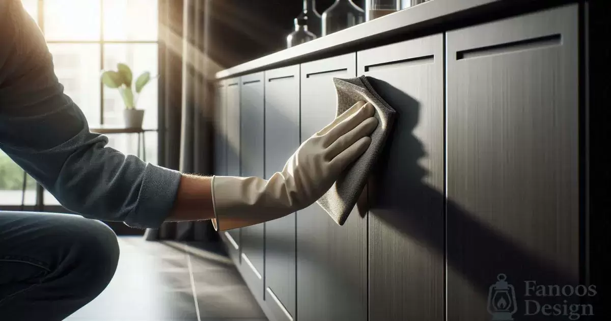 روش های ساده برای تمیز کردن چربی روی کابینت آشپزخانه 10 روش های ساده برای تمیز کردن چربی روی کابینت آشپزخانه