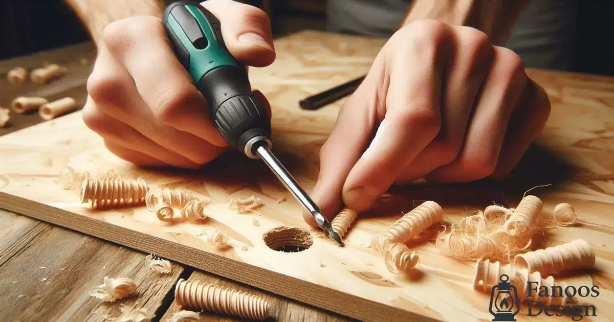 ساده ترین راه برای ترمیم جای پیچ در ام دی اف 30 ساده ترین راه برای ترمیم جای پیچ در ام دی اف