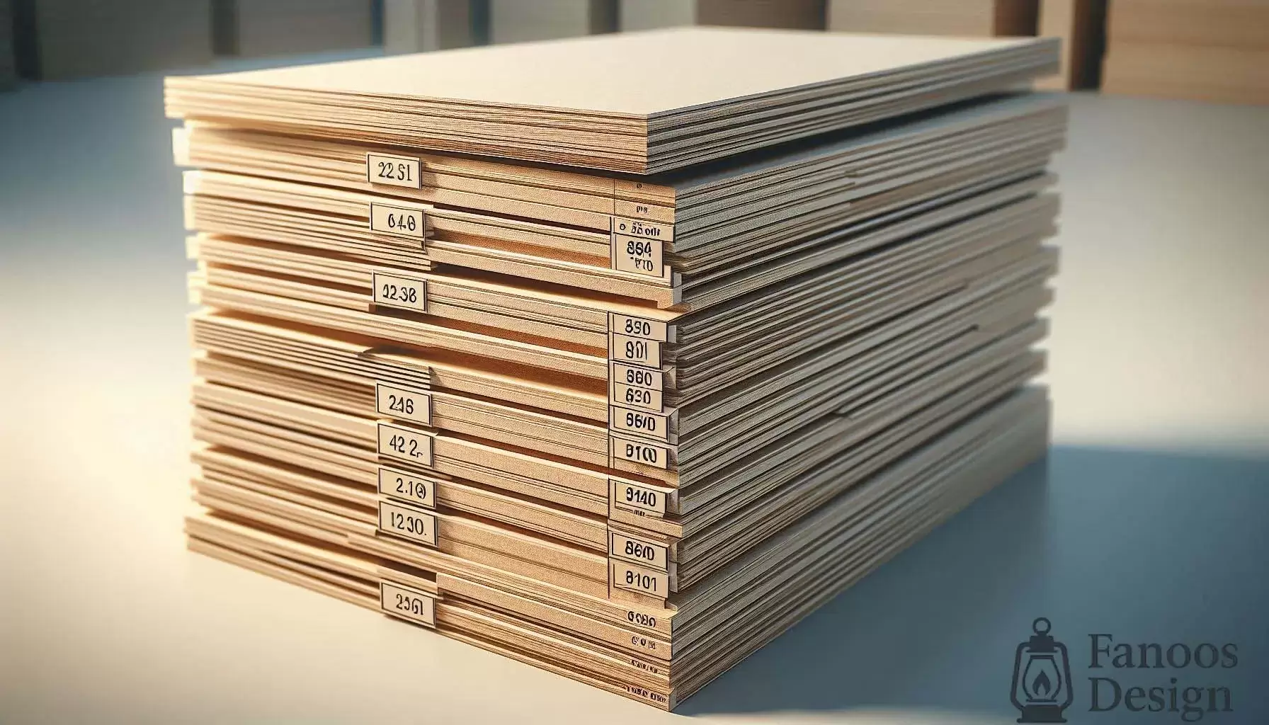 ابعاد ورق کابینت ام دی اف چگونه است؟