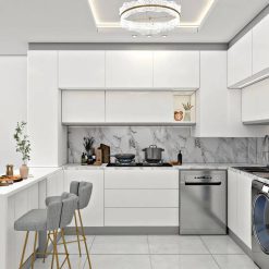 سبد خرید 9 کابینت ام دی اف آشپزخانه لاکچری کد 7603