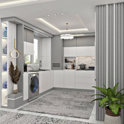 کابینت ام دی اف آشپزخانه لاکچری کد 7605 4 cabinet fanoosdesign.ir 108 2 | فانوس دیزاین تولید کننده انواع درب اتاق ، ضد سرقت، درب ورودی و ضد آل