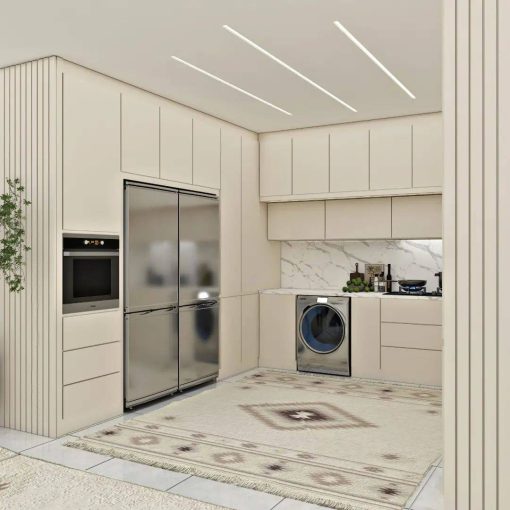 کابینت ام دی اف آشپزخانه لاکچری کد 7606 - Image 2