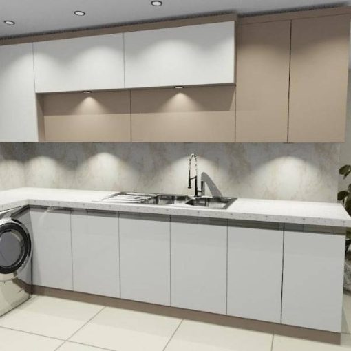 کابینت ام دی اف آشپزخانه لاکچری کد 7586 - Image 2