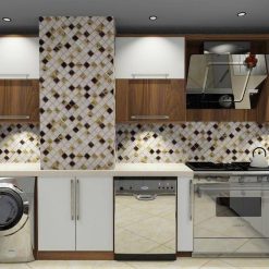 کابینت ام دی اف آشپزخانه لاکچری کد 7611 7 cabinet fanoosdesign.ir 342 | فانوس دیزاین تولید کننده انواع درب اتاق ، ضد سرقت، درب ورودی و ضد آل