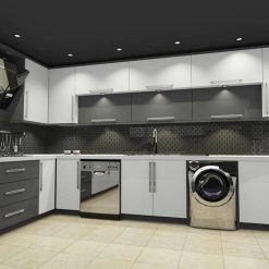 کابینت ام دی اف آشپزخانه لاکچری کد 7614 5 cabinet fanoosdesign.ir 366 | فانوس دیزاین تولید کننده انواع درب اتاق ، ضد سرقت، درب ورودی و ضد آل