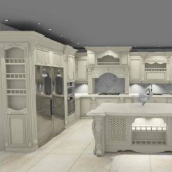 سبد خرید 11 کابینت ام دی اف آشپزخانه لاکچری کد 7612