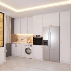 کابینت ام دی اف برای آشپزخانه کد 7530 13 cabinet fanoosdesign.ir 3910 | فانوس دیزاین تولید کننده انواع درب اتاق ، ضد سرقت، درب ورودی و ضد آل