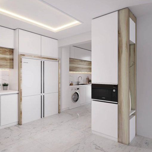 کابینت ام دی اف برای آشپزخانه کد 7513 - Image 4