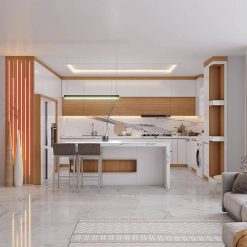 کابینت ام دی اف برای آشپزخانه کد 7511 13 کابینت ام دی اف برای آشپزخانه کد 7575