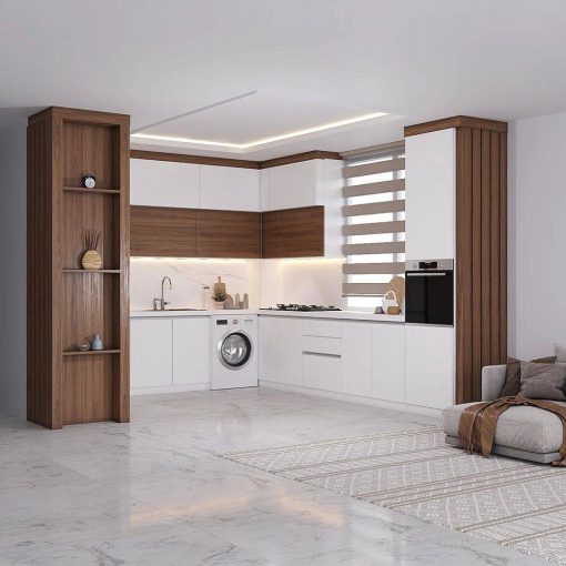 کابینت ام دی اف برای آشپزخانه کد 7517