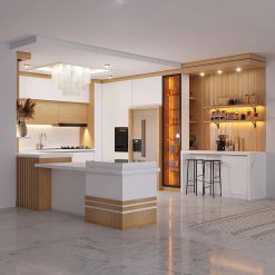 کابینت ام دی اف آشپزخانه لاکچری کد 7577 5 کابینت ام دی اف آشپزخانه لاکچری کد 7509