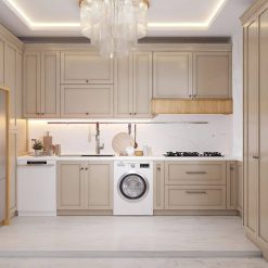 کابینت ام دی اف آشپزخانه رنگ کرم کد 7506 7 cabinet fanoosdesign.ir 4314 | فانوس دیزاین تولید کننده انواع درب اتاق ، ضد سرقت، درب ورودی و ضد آل