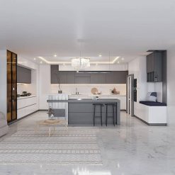 کابینت ام دی اف آشپزخانه کد 7504