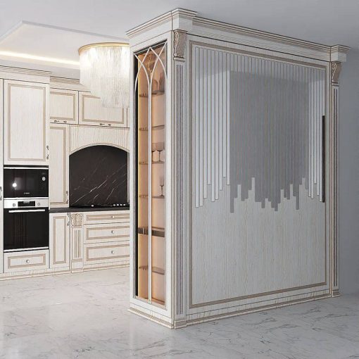کابینت ام دی اف آشپزخانه لوکس کد 7503 - Image 3