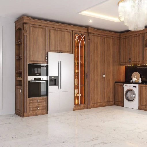 کابینت ام دی اف آشپزخانه چوبی کد 7501 - Image 2