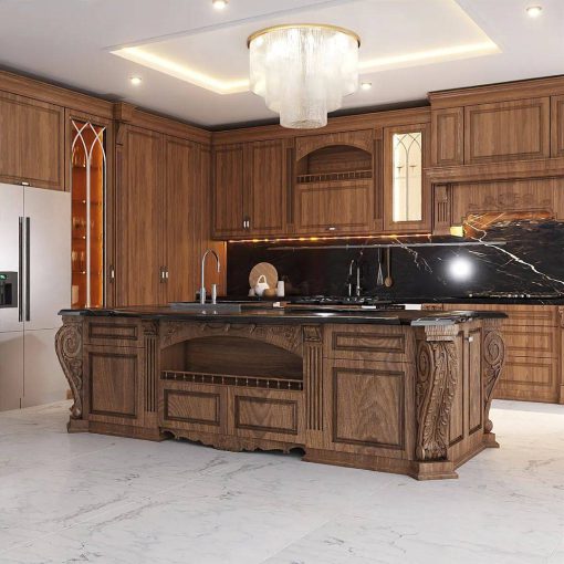 کابینت ام دی اف آشپزخانه چوبی کد 7501 - Image 4