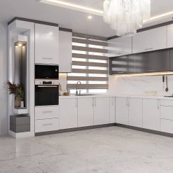 کابینت ام دی اف آشپزخانه سفید کد 7502 8 cabinet fanoosdesign.ir 4398 | فانوس دیزاین تولید کننده انواع درب اتاق ، ضد سرقت، درب ورودی و ضد آل