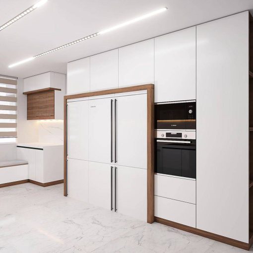 کابینت ام دی اف آشپزخانه لاکچری کد 7597 - Image 4