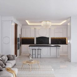 سبد خرید 17 کابینت ام دی اف آشپزخانه کد 7500