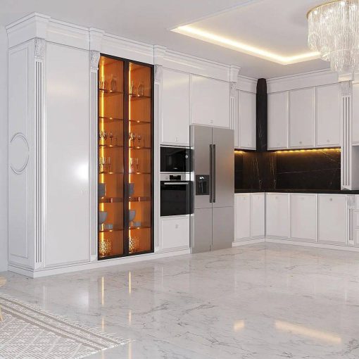 کابینت ام دی اف آشپزخانه هایگلاس کد 7500 - Image 5