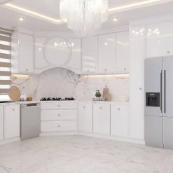 برترین کابینت ام دی اف آشپزخانه کد 7491 7 cabinet fanoosdesign.ir 4500 | فانوس دیزاین تولید کننده انواع درب اتاق ، ضد سرقت، درب ورودی و ضد آل