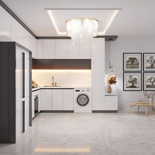 زیباترین کابینت ام دی اف آشپزخانه کد 7490 - Image 3