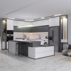 سبد خرید 11 کابینت ام دی اف آشپزخانه کد 7486