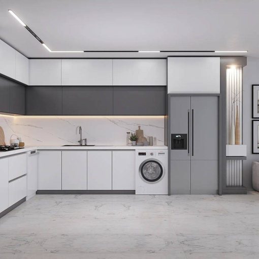 کابینت ام دی اف آشپزخانه کد 7486 - Image 2