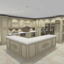 کابینت ام دی اف آشپزخانه لاکچری کد 7618 13 cabinet fanoosdesign.ir 459 | فانوس دیزاین تولید کننده انواع درب اتاق ، ضد سرقت، درب ورودی و ضد آل