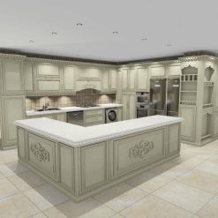 کابینت ام دی اف آشپزخانه لاکچری کد 7618 8 cabinet fanoosdesign.ir 462 | فانوس دیزاین تولید کننده انواع درب اتاق ، ضد سرقت، درب ورودی و ضد آل