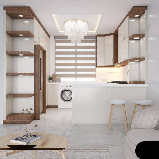 کابینت ام دی اف آشپزخانه کد 7475