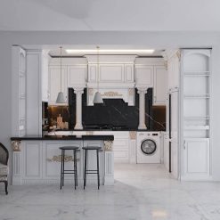 سبد خرید 24 کابینت ام دی اف آشپزخانه کد 7474