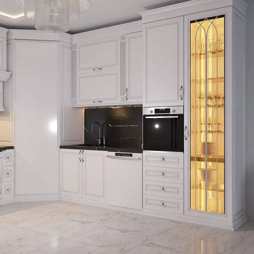 کابینت ام دی اف آشپزخانه کد 7417 - Image 3