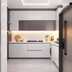 سبد خرید 14 کابینت ام دی اف آشپزخانه کد 7451