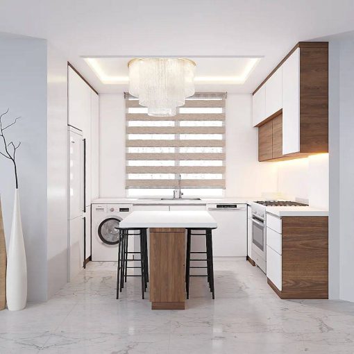 کابینت ام دی اف آشپزخانه کد 7447 - Image 3